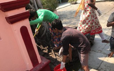 Sitarampuram samithi of Krishna district (Andhra Pradesh) does Seva