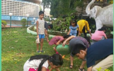 Fort samithi of Mumbai district (Maharashtra) does Seva