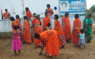 Rammurthy Nagar samithi of Nellore district (Andhra Pradesh) does Seva