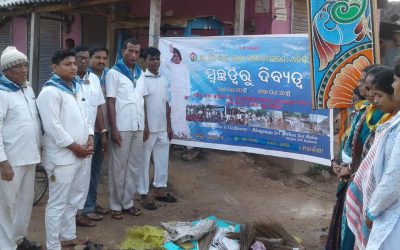 Markona samithi of Bhadrak1 district (Odisha) does Seva