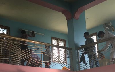 Rammurthy Nagar samithi of Nellore district (Andhra Pradesh) does Seva