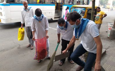BEHALA samithi of SOUTH 24 PARGANAS district (West Bengal) does Seva