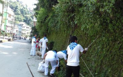 Namchi samithi of SOUTH district (Sikkim) does Seva