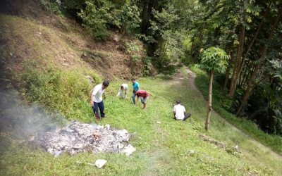 Rongli  samithi of EAST district (Sikkim) does Seva