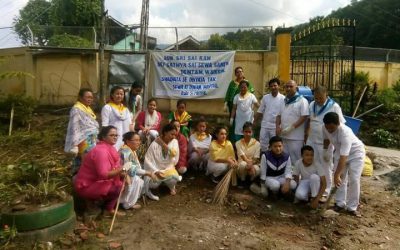 Geyzing samithi of WEST district (Sikkim) does Seva