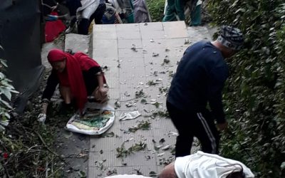 Tadong samithi of GANGTOK(NORTH) district (Sikkim) does Seva