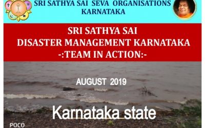 Disaster Management Teams in Action-Floods in Karnataka-July 2019