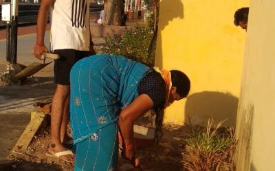 Bheemadolu samithi of West Godavari district (Andhra Pradesh) does Seva