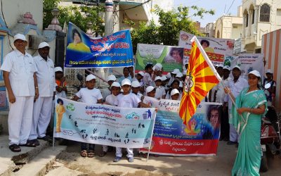Giddaluru samithi of Prakasam district (Andhra Pradesh) does Seva
