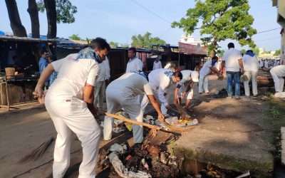 Bhubaneswar samithi of Bhubaneswar district (Odisha) does Seva