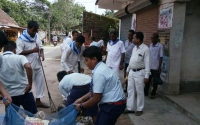 Aul samithi of Kendrapara district (Odisha) does Seva