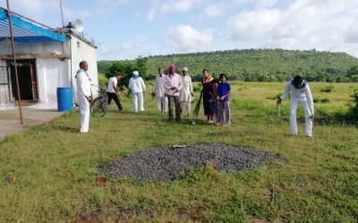 JAMHODI samithi of *CHHINDWARA district (Madhya Pradesh) does Seva