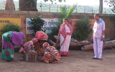 Palei samithi of Kendrapara district (Odisha) does Seva