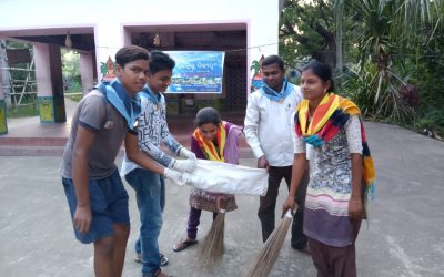 Marshagai samithi of Kendrapara district (Odisha) does Seva