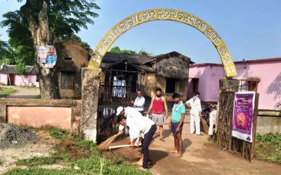 Balikhand samithi of Bhadrak1 district (Odisha) does Seva