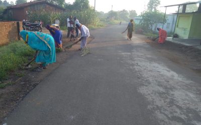 AMARWARA samithi of *CHHINDWARA district (Madhya Pradesh) does Seva