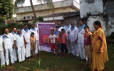 Vuda Colony – VZM samithi of Vizianagaram district (Andhra Pradesh) does Seva
