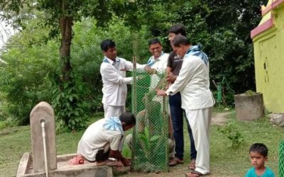 Balikhand samithi of Bhadrak1 district (Odisha) does Seva