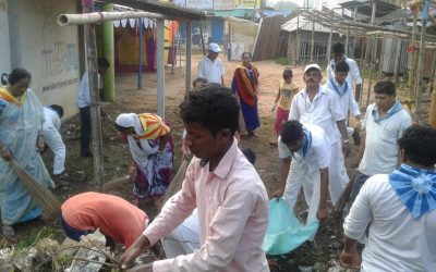 Markona samithi of Bhadrak1 district (Odisha) does Seva