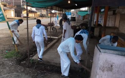 *GOTEGAON samithi of *NARSIMHPUR district (Madhya Pradesh) does Seva