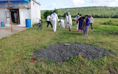 JAMHODI samithi of *CHHINDWARA district (Madhya Pradesh) does Seva