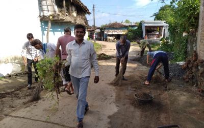 *MURJHAD samithi of *BALAGHAT 2 district (Madhya Pradesh) does Seva