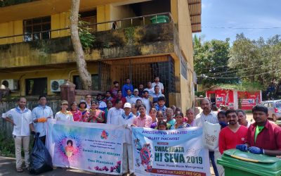 Karmali samithi of Goa district (Goa) does Seva