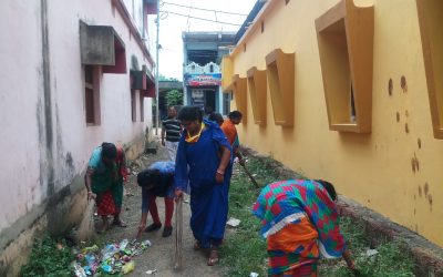 Raj Sunakela samithi of Khurda district (Odisha) does Seva