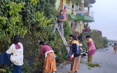 LATHPANCHOR samithi of DARJEELING(SOUTH) district (West Bengal) does Seva
