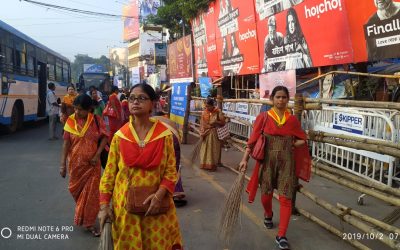 * BHOWANIPORE samithi of KOLKATA district (West Bengal) does Seva