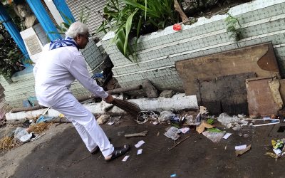 KANKURGACHI samithi of KOLKATA district (West Bengal) does Seva