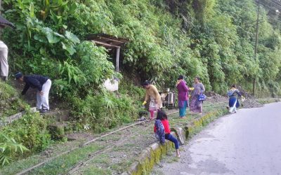 TINDHARIA samithi of DARJEELING(SOUTH) district (West Bengal) does Seva