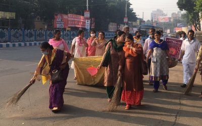 BALLYGUNJE samithi of KOLKATA district (West Bengal) does Seva