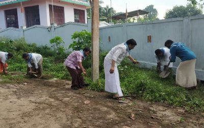 APHB Colony samithi of Srikakulam district (Andhra Pradesh) does Seva