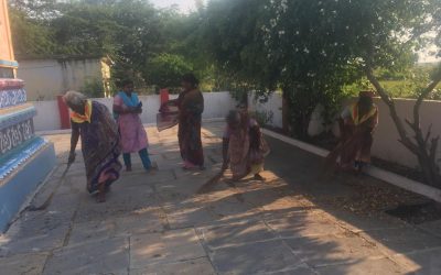 Rammurthy Nagar samithi of Nellore district (Andhra Pradesh) does Seva
