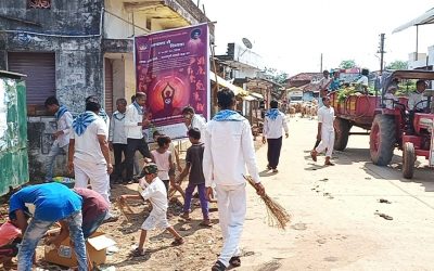 Amgaon samithi of Bhandara district (Maharashtra) does Seva
