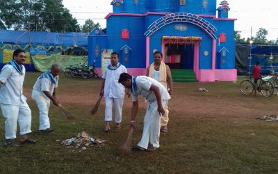 Koliana samithi of Mayurbhanj district (Odisha) does Seva