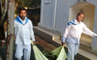 Koliana samithi of Mayurbhanj district (Odisha) does Seva