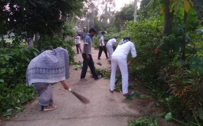 Koro samithi of Kendrapara district (Odisha) does Seva
