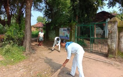 SIREGAON samithi of *NARSIMHPUR district (Madhya Pradesh) does Seva