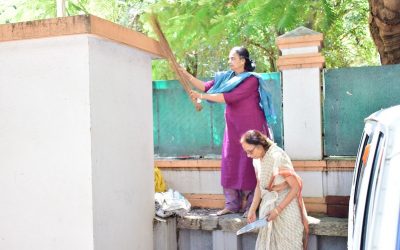 SAI GITANJALI samithi of BANGALORE SOUTH district (Karnataka) does Seva