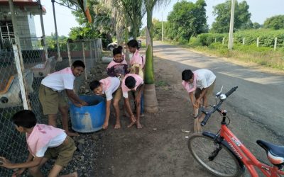 Malegaon samithi of Washim district (Maharashtra) does Seva