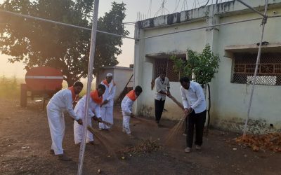 Netansa samithi of Washim district (Maharashtra) does Seva