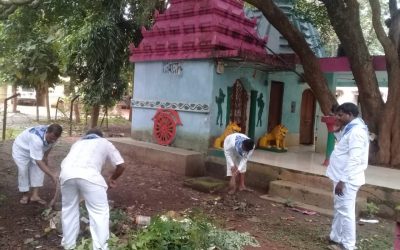 Koliana samithi of Mayurbhanj district (Odisha) does Seva