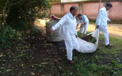 Koliana samithi of Mayurbhanj district (Odisha) does Seva
