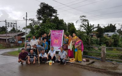 Nongmeibung samithi of Imphal East district (Manipur) does Seva