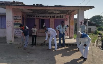 JAMHODI samithi of *CHHINDWARA district (Madhya Pradesh) does Seva