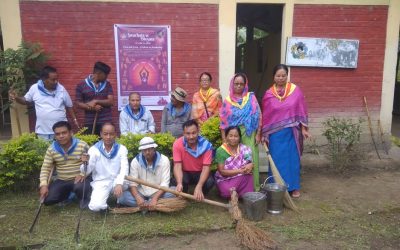 Khongjom samithi of Thoubal district (Manipur) does Seva