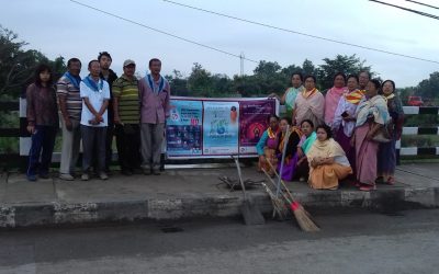 Khurai samithi of Imphal East district (Manipur) does Seva
