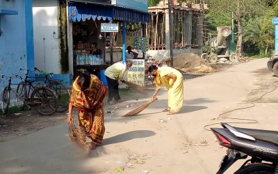 ASHOKNAGAR samithi of NORTH 24 PARGANAS district (West Bengal) does Seva